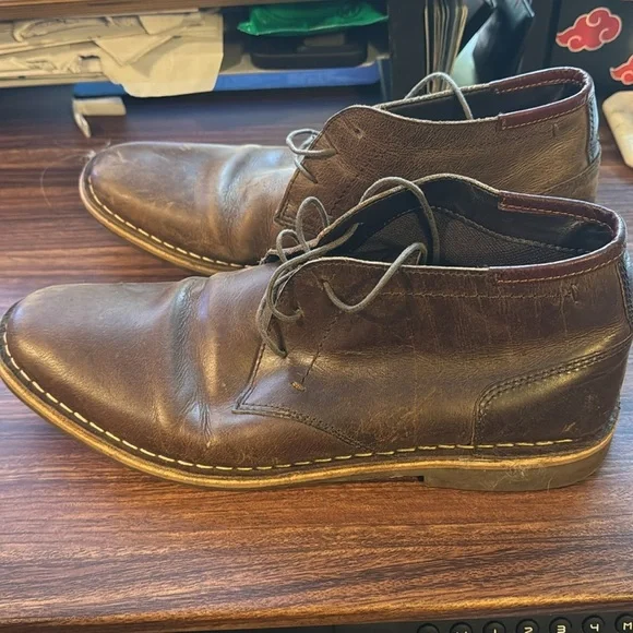 Steve Madden Mens Chukka Boots - 9 - Picture 4 of 8